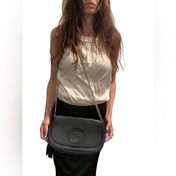 Gucci soho bag with chain - Picture 10 of 16